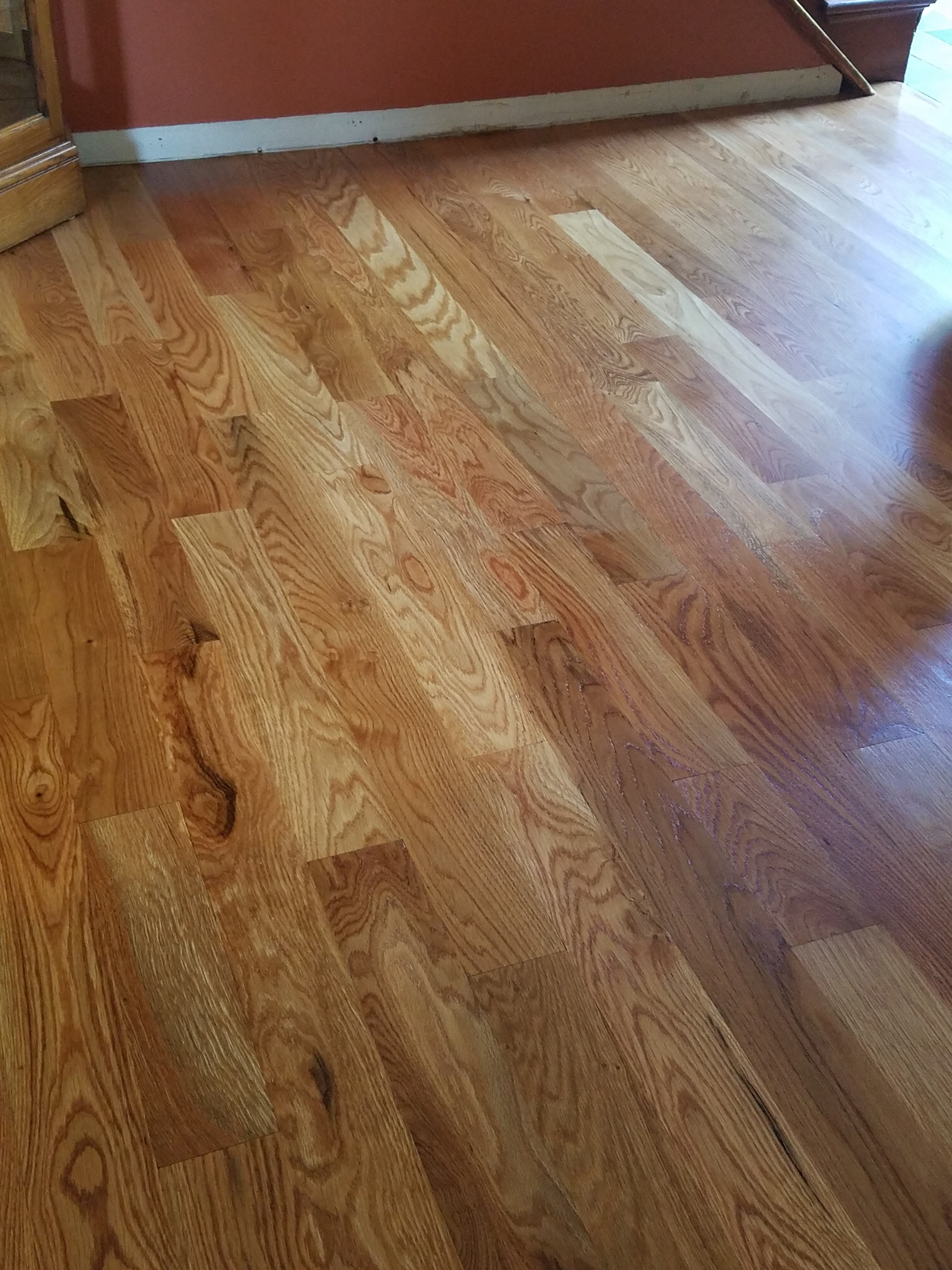 1 Common White Oak Hardwood Flooring Refinishing in Hartford CT