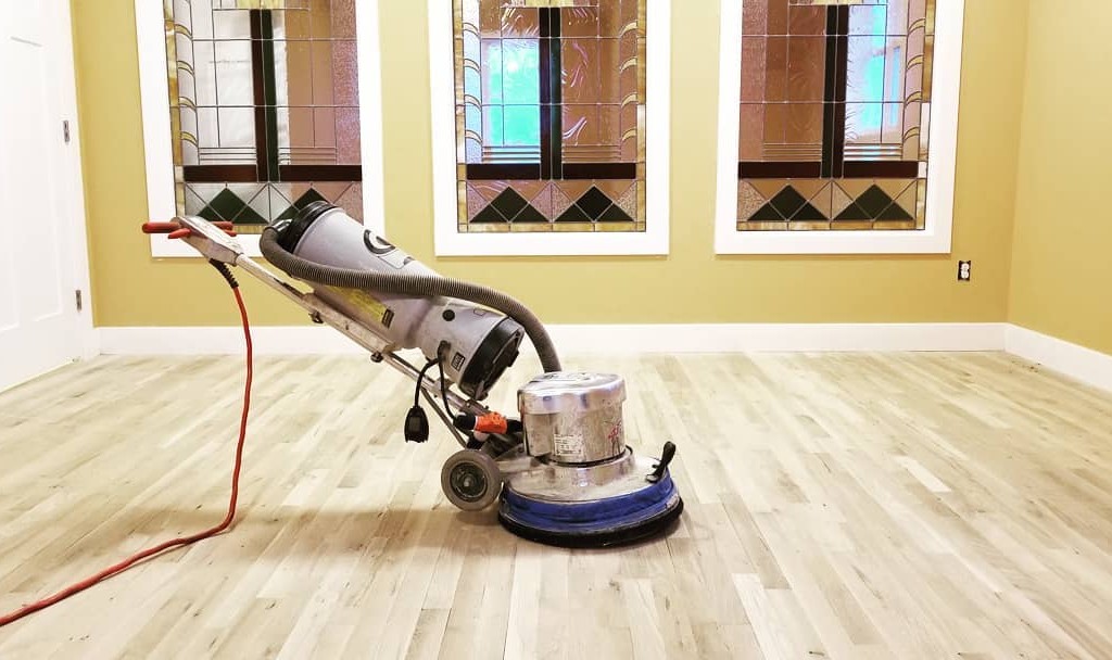 1 Common White Oak finished Naturally Getting ready for the final