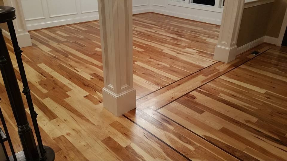 Hickory with Neutral stain and 2 coats of Natural Finish Patrick