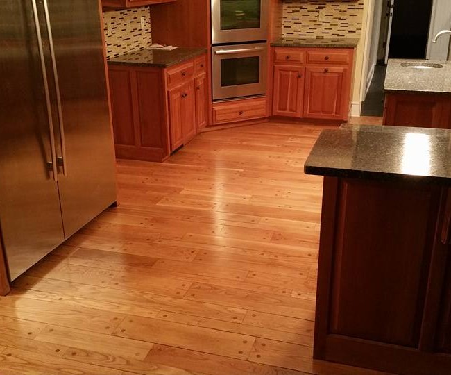Pegged White Oak with Natural Finish Patrick Daigle Hardwood Flooring