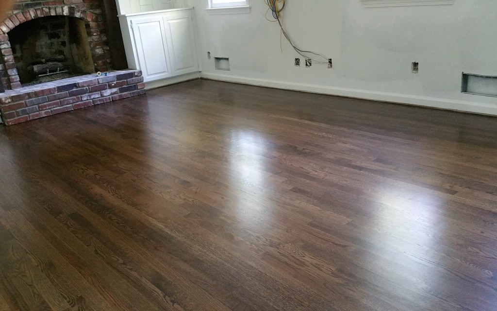 Red Oak Stained Espresso Patrick Daigle Hardwood Flooring